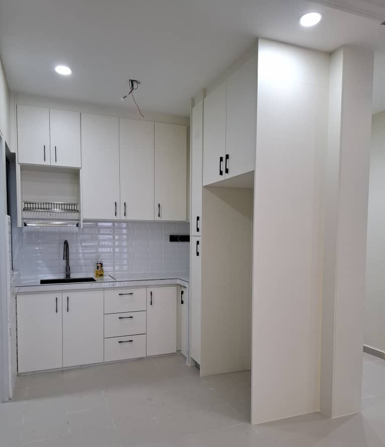U-shaped kitchen cabinet in Bukit Tinggi