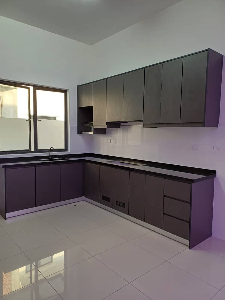 Soft-close drawer kitchen cabinet in Bukit Tinggi