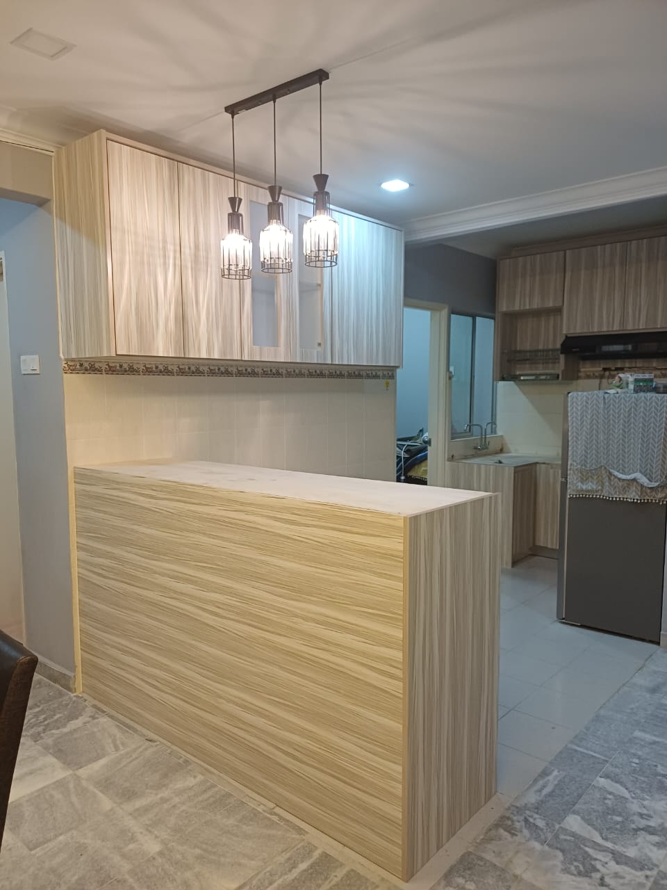 Premium hardware kitchen cabinet in Bukit Tinggi